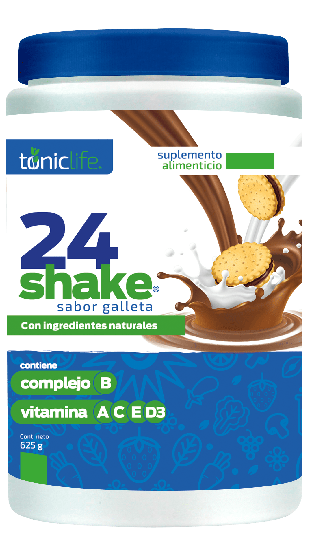 24 shake galleta