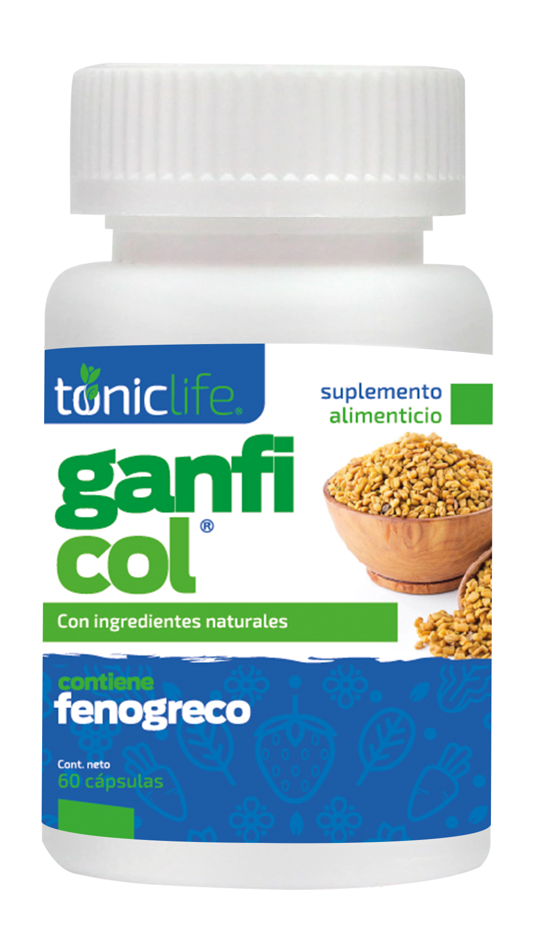 ganfi col 60 capsuslas tonic life