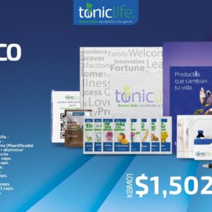 Imagen descriptiva del kit de socio básico tonic life