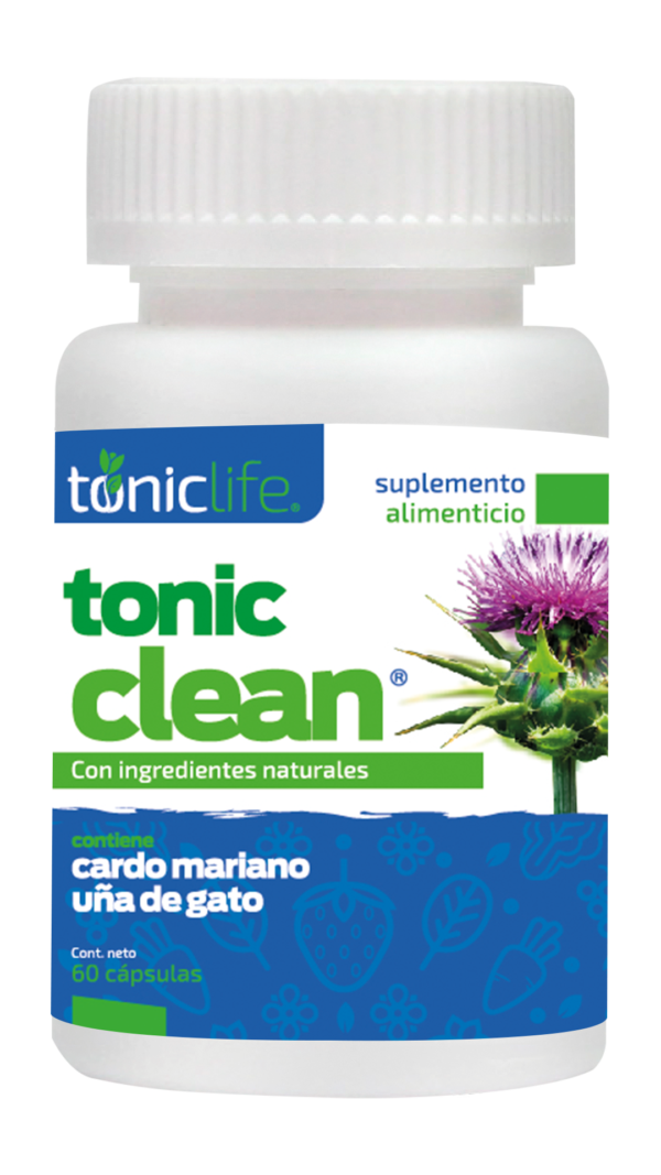 Tonic Clean capsulas es ideal para desintoxicar el hígado.
